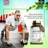 Natural Answers 180 Maca Root Capsules 10000mg Vegan UK Made view 5