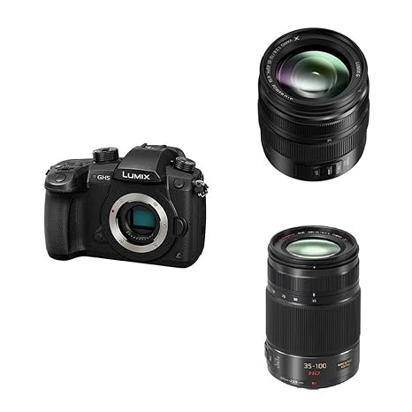 Panasonic Lumix DMC dc-gh5 + 12 – 35 F2.8 + 35 – 100 F2.8