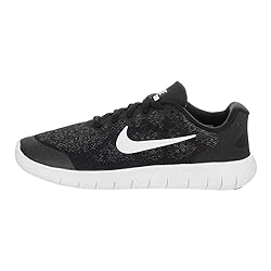 Nike Women's Free RN Flyknit 2018 Running, White, 7