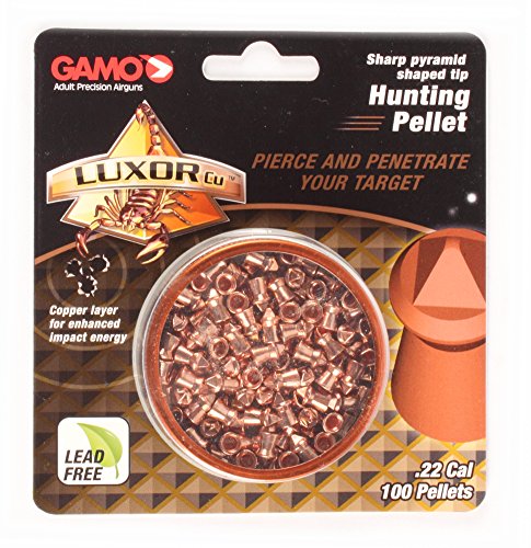 Gamo Luxor CU 632282154 Sharp Pyramid Hunting Pellets 0.22c - //coolthings.us