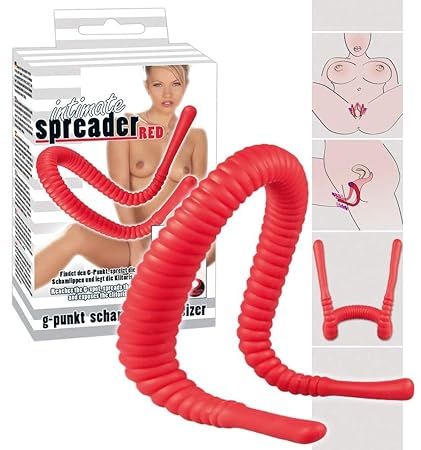 Feuchtalarm - Schamlippenspreizer „My G-Punkt Stimulator “, biegsam rot - Findet den G-Punkt und spreizt die Schamlippen!