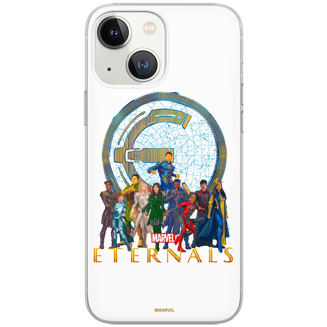 ERT GROUP mobile phone case for iPhone 13 original and officially licensed Marvel pattern Eternals 006 optimally adapted to the shape of the mobile phone, case made of TPU