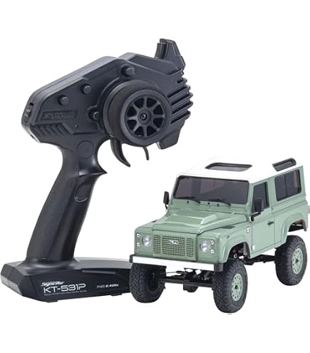 京商 MINI-Z 4x4 Land Rover Defender 90 Amazon.com: Kyosho Mini-Z 4x4 Land Rover Defender 90 Autobio Gry