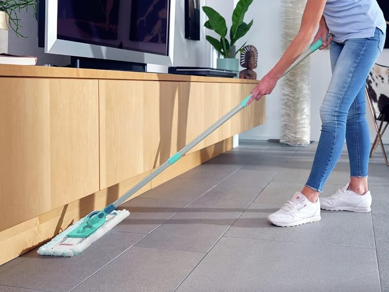 Bodenwischer Profi XL, Fußklick-System, Wischmopp 42 cm, waschbar