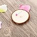OULII Wood Slices Tree Log Discs Rustic Wedding Christmas Ornaments, 7-9CM, 10pcs