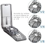 LeFeirr Pill Cutter Sharp Blade Storage Black 1 Pcs Small Large Pills view 3