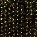 LED String Lights, CrazyFire Fairy String Light 33ft 100 LEDs Waterproof Decorative Starry Lights for Bedroom, Patio, Parties ( Silver Copper Wire Lights, Warm White )