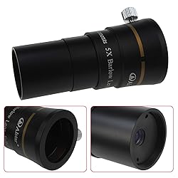 Alstar 1.25" 4-Elements 5X Barlow Lens Fully
