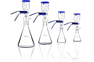 The Sand Core Vacuum Filtration Device Solvent Filter Unit Laboratory Suction Device 250/500/1000/ml Core Liquid Solvent(500m