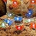 Impress Life Marina Theme Decorative Lights String, Fairy Big Crab Battery-Powered on Flexible Wire 10 ft 30 LEDs with Dimmable Wireless Remote Control for Aquarium, Ocean, DIY Home Decorations