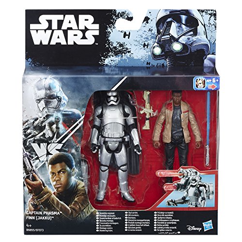 Hasbro Star Wars B9855ES0 - Finn Jakku vs Captain Phasma, Actionfigur