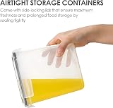 Vtopmart 24 Airtight Food Storage Containers Set, BPA-Free, 4 Sizes view 5