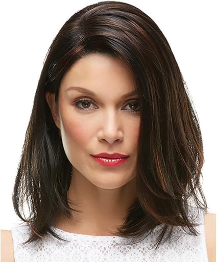 Beautywig 15 Court Epaule Longueur Ombre Couleur Perruque Milieu Partie Duveteux Naturel Noir Droit Cheveux Avec Synthetique Fibre Pour Cosplay Fete Utilisation Perruque Amazon Fr Sports Et Loisirs