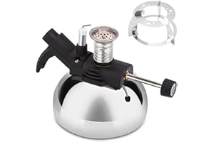 Mini Butane Burner Siphon Coffee Maker Tabletop Gas Butane Burner Heater with Aluminium Rack Cooking Stove for Coffee and Soa