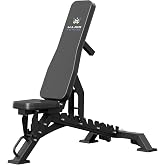 MAJOR FITNESS Weight Bench, Adjustable Workout Bench for Strength Training, Bench Press, and Full-Body Workouts for Home Garage Gym