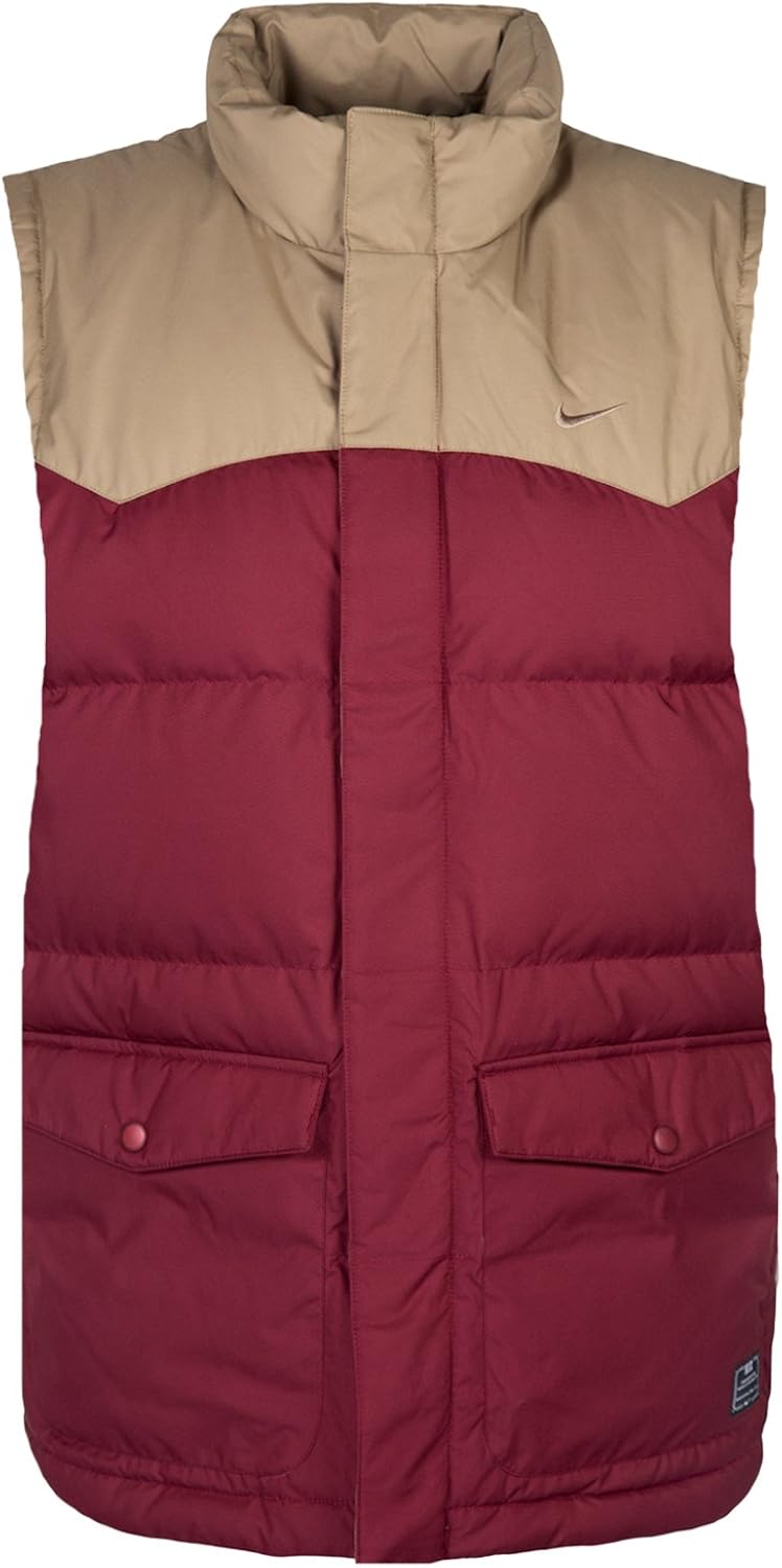 nike down padded gilet