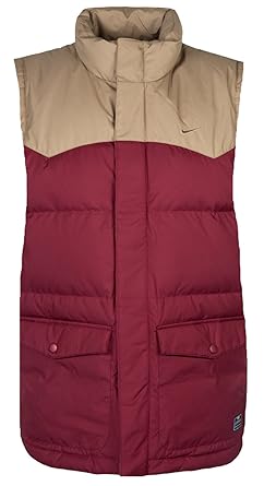 chaleco nike hombre beige