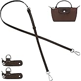 Jiesinlov Leather Bag Shoulder Strap Replacement Crossbody Adjustable Conversion Kit Fit for Mini Pouch