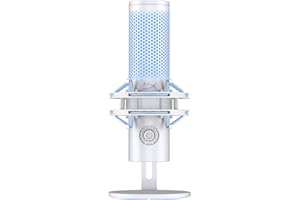 HyperX QuadCast 2 – USB Microphone for Gaming, Streaming and Podcasting, with On-Board Controls, LED Lighting, Removable Shoc