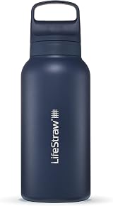 LifeStraw Go Series Insulated Stainless Steel Water Bottle 1L