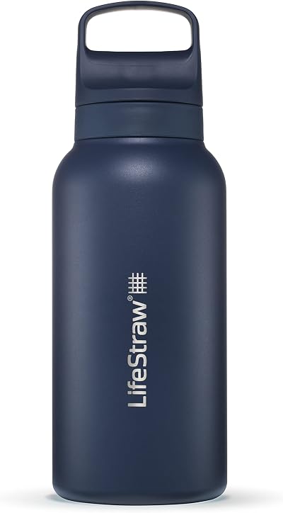 LifeStraw Go Series Insulated Stainless Steel Water Bottle 1L