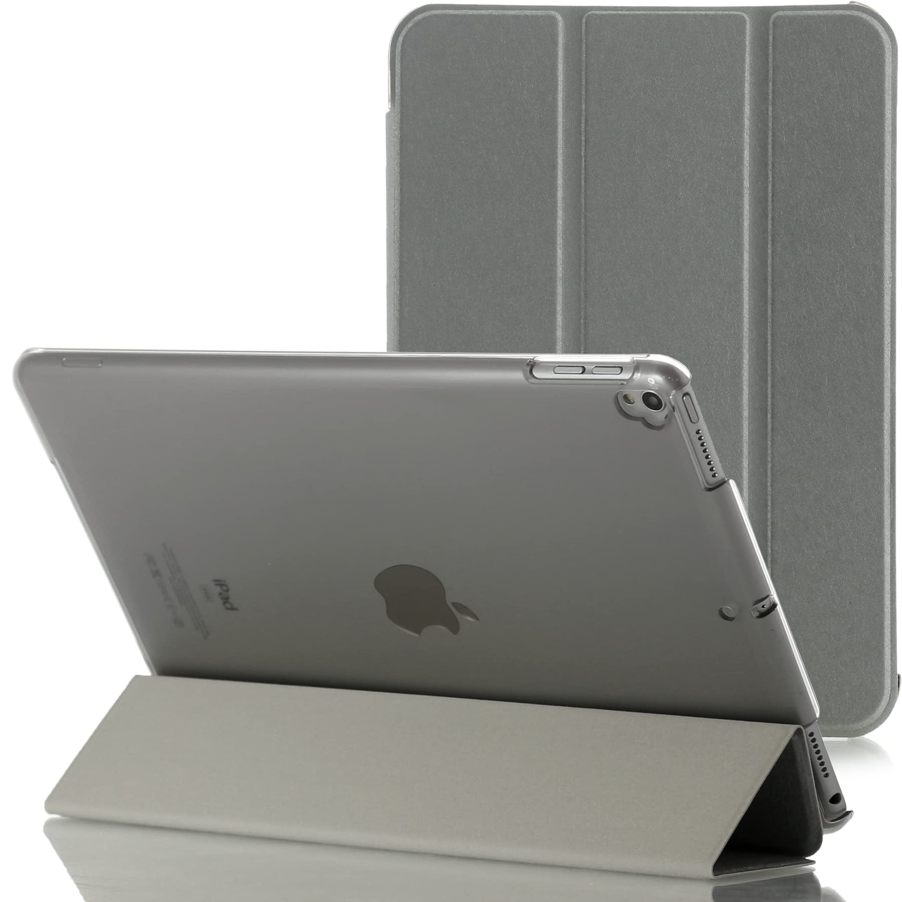 Smart Case For Apple iPad 10.2 (2021) 9th Generation and iPad 10.2 (2020) 8th Generation and iPad 10.2 (2019) 7th Generation (Silver)