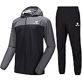 HOTSUIT Sauna Suit for Men Weight Loss Sweat Suits Gym Workout Exercise Sauna Jacket Pant Full Body