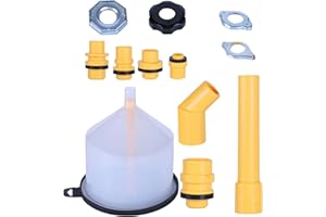 Coolant Funnel Kit, Spill Proof Coolant Burping Funnel Kit | Cooling System Supplies for Engine Shop Garage Travel Commercial
