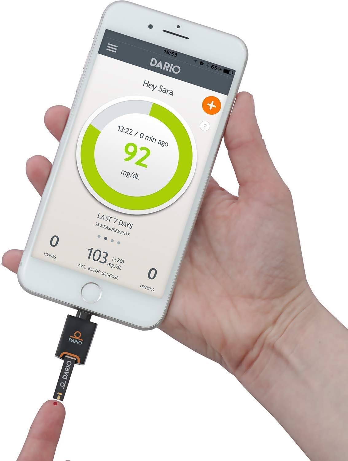 Dario Test Strips and Lancets Bundle Set (100 of Each) for Your Dario Blood Sugar Level Smart Monitoring Kit for Diabetes Care: Health & Personal Care
