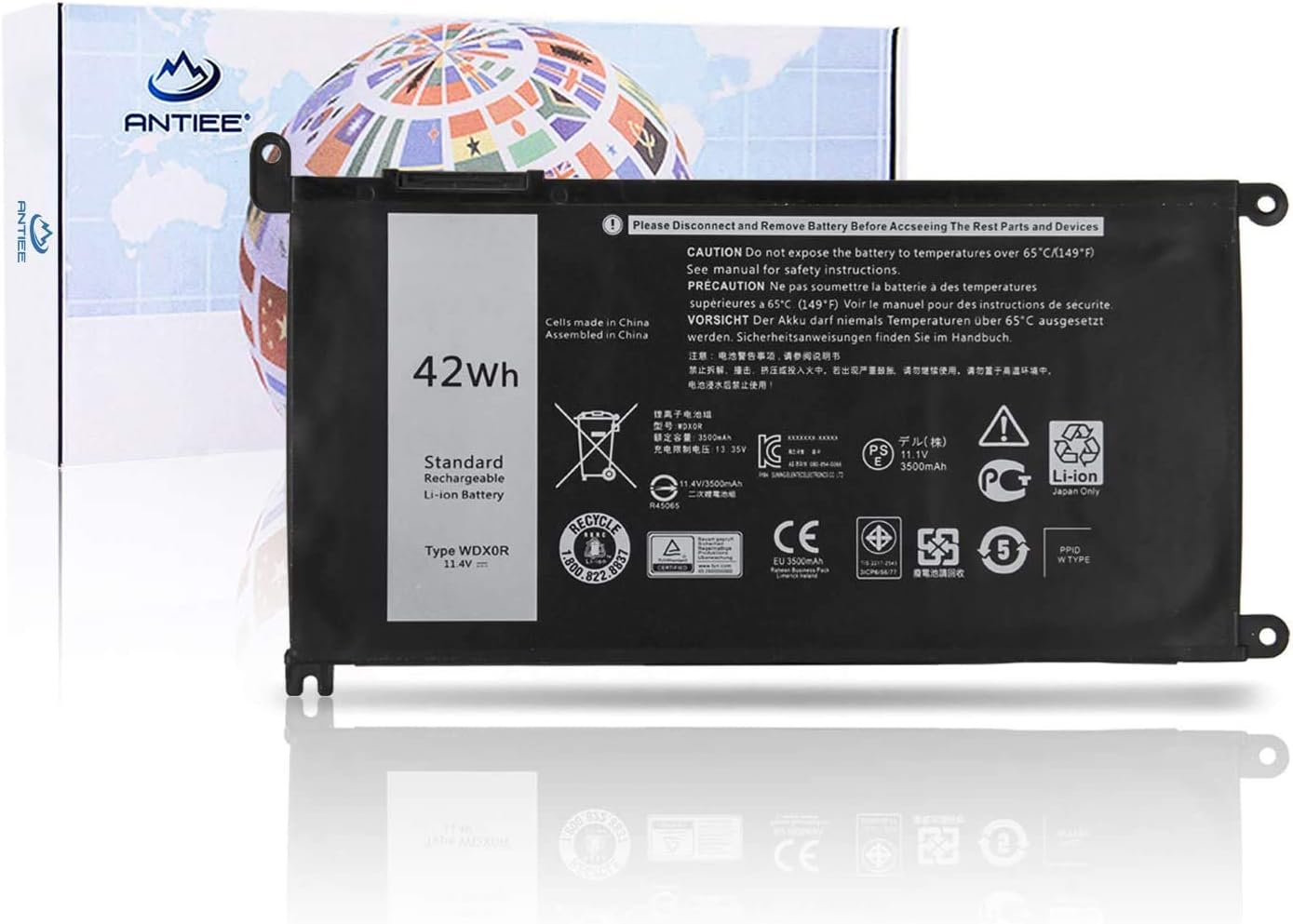 Wdxor аккумулятор dell