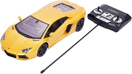 yellow lamborghini remote control car