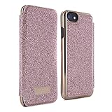 Ted Baker iPhone 7/6/6s Mirror Folio Phone Case, Sparly Rose Gold, Glitsie Rose Gold 41236 from SS17 Collection