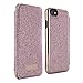 Ted Baker iPhone 7/6/6s Mirror Folio Phone Case, Sparly Rose Gold, Glitsie Rose Gold 41236 from SS17 Collection