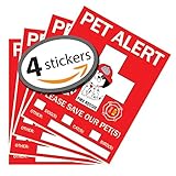 Pet Alert Sticker ● 