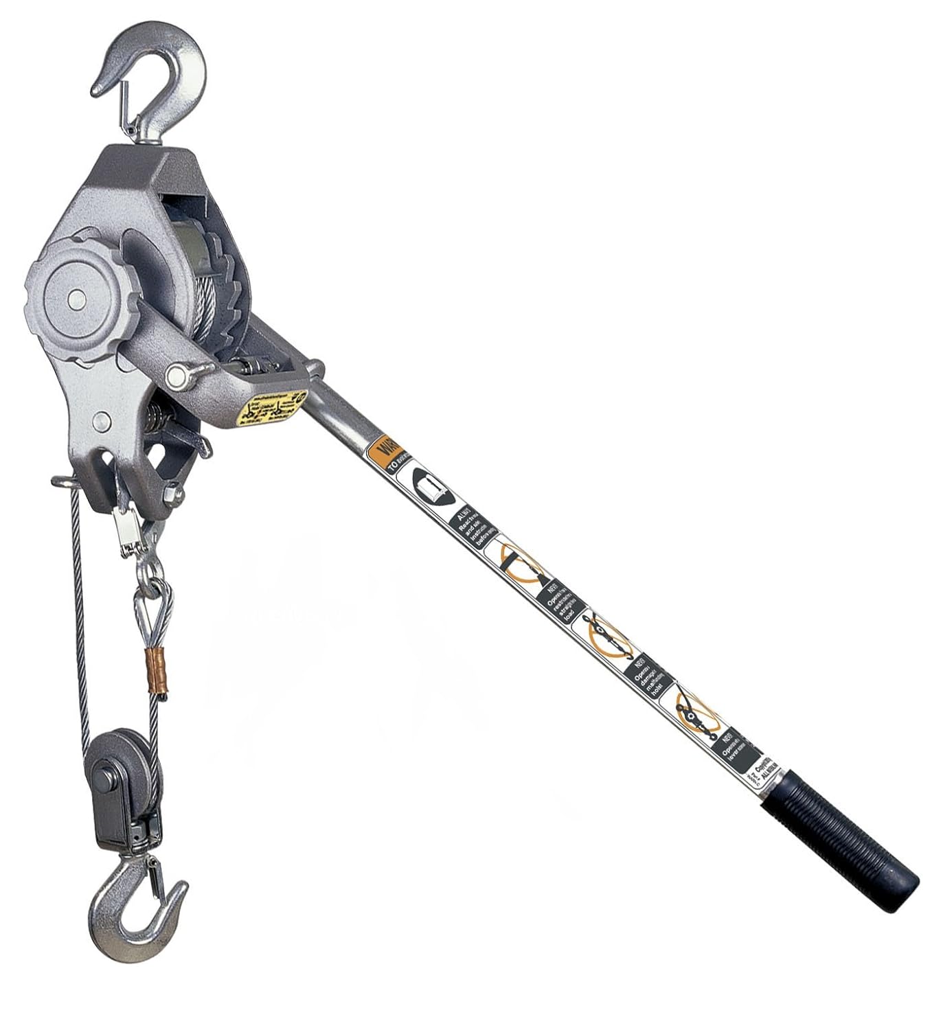 All Material Handling C3400-3H Cable Puller, 1700/3400 lb, 20/10': Industrial & Scientific