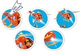 Simba Fireman Sam Wallaby Helicopter with Tom Figure, Sound, Light, Winch view 5