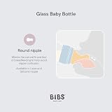 BIBS Baby Glass Bottle 240ml Anti-Colic Vented Teat Sage view 5