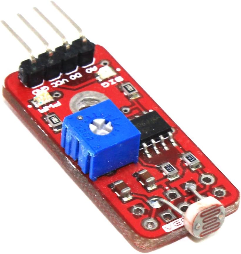 VEEROBOT Photoresistor light sensor module for Arduino and other Microcontroller boards