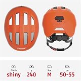 ABUS Smiley 3.0 Children's Helmet with Visor and Plait Space view 3