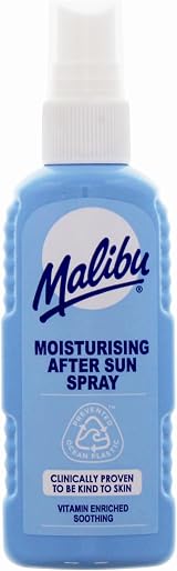 Malibu After Sun Moisturising Spray with Aloe Vera Vitamin E 100ml