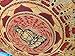 Buddha Meditation and Lotus Cotton Brown Wall Hanging Tapestry From India