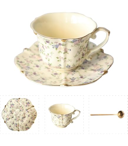 Amazon.com | Franz Collection Papillon Butterfly Teacup & Saucer