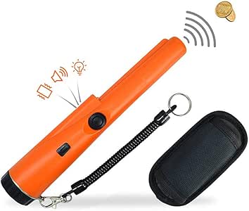 Pinpointer de Detector de Metales Totalmente Impermeable, Accesorios para Herramientas de búsqueda de Tesoros de Alta sensibilidad de 360 °, diseño Totalmente Impermeable con Funda de cinturón: Amazon.es: Hogar