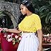 Goddessvan Women's Short Sleeve Sexy Sheer Blouse Mesh Lace Crop Top