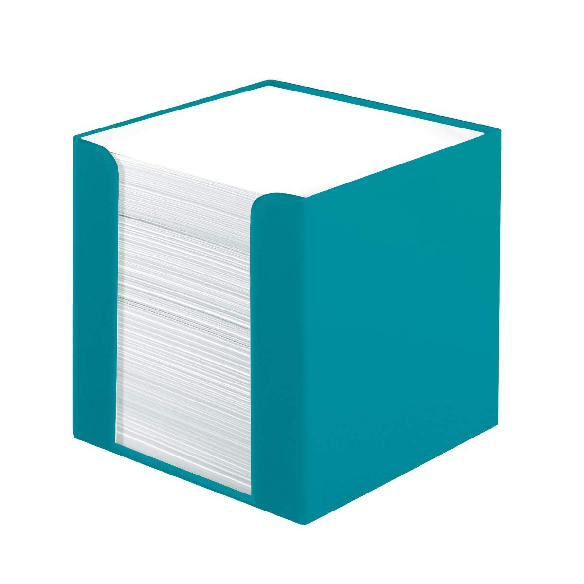 Herlitz 50015870 Note Box 9 x 9 cm with 700 Sheets Caribbean Turquoise