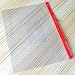 baotongle 50 PCS Clear Color Zip up PVC A5 Paper Document File Bill Zipper Bag Pencil Pouch