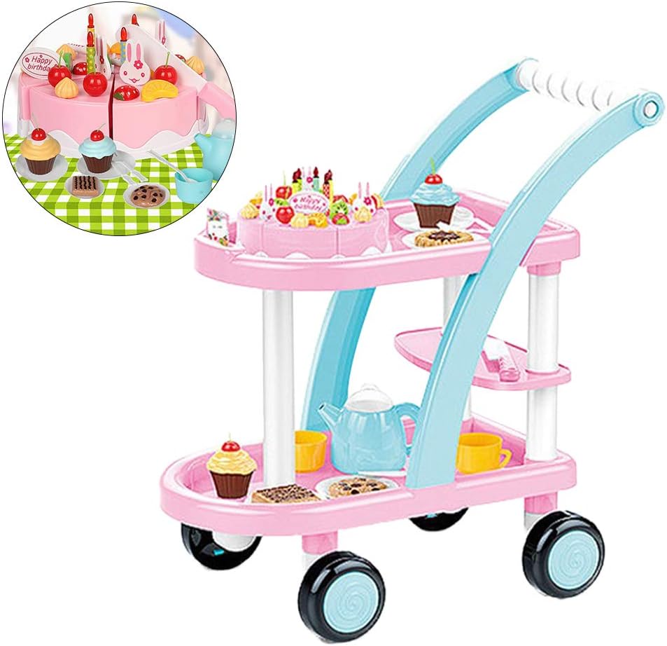 kids wooden tea trolley