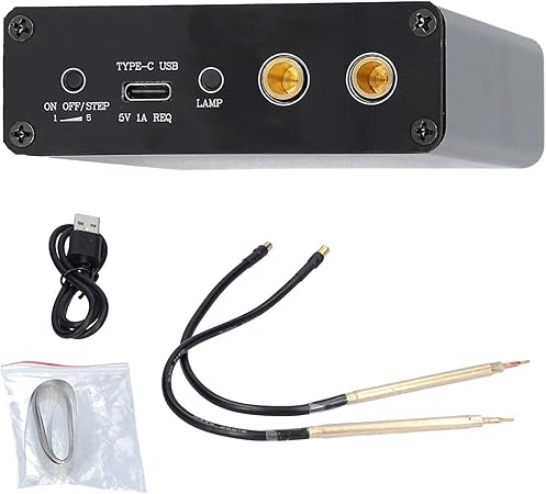 Amazon Co Jp Kkmoon 4 2vスポット溶接機 ハンドヘルドバッテリー用 調整可能 自動溶接ツール リチウム電池用 0 1 0 15mmニッケルシート 黒 車 バイク