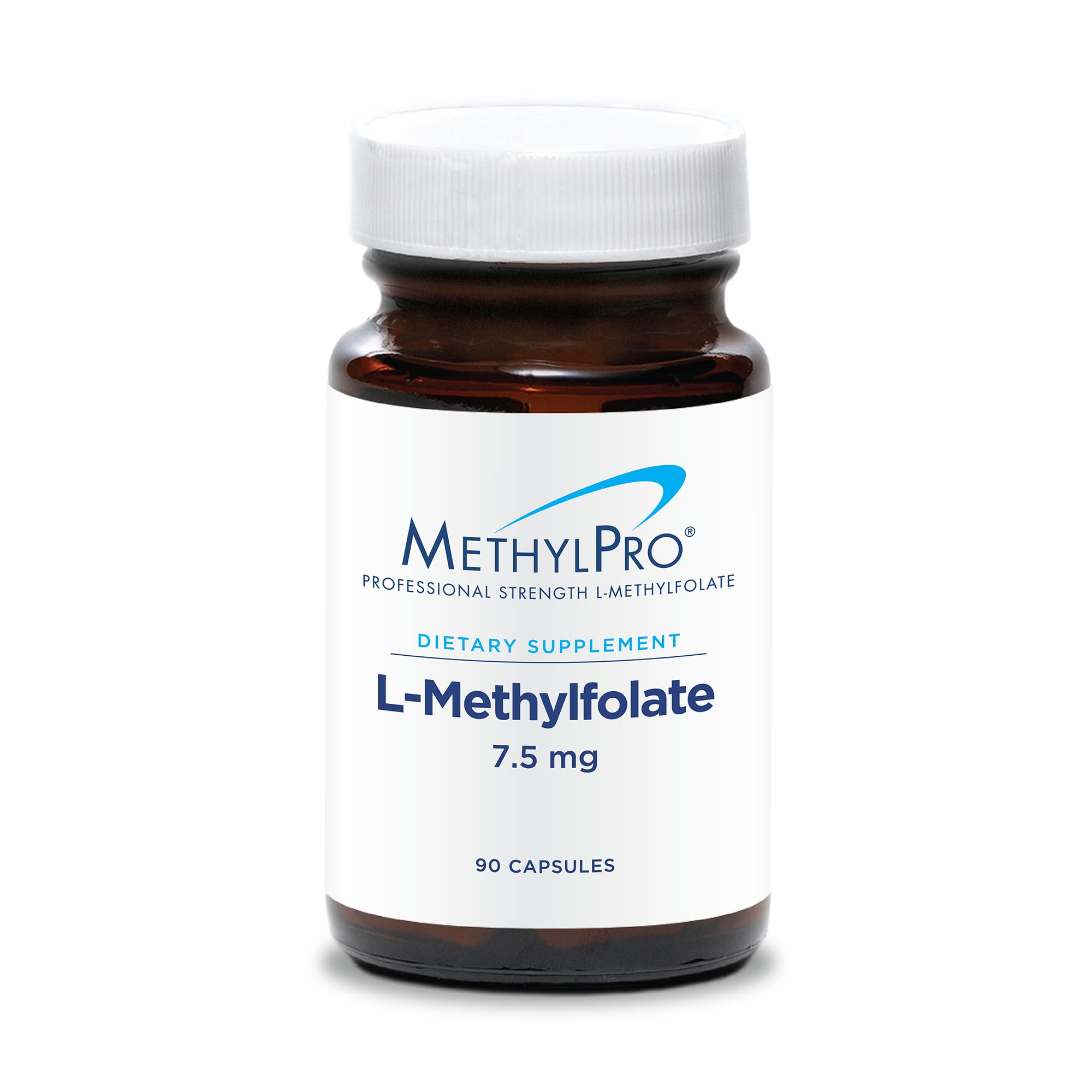 Photo 1 of *Best By 09/26* MethylPro L-Methylfolate 7.5 mg - L Methyl Folate, Methylfolate Supplement for Women & Men, Methylated Vitamin B9 (5-MTHF) for Brain Health, Focus, and Calm - 90 Capsules (Pack of 1)