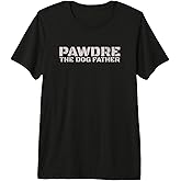 Mens PAWDRE, The Dog Father, Dog Dad Christmas and Fathers Day Premium Tri-blend T-Shirt